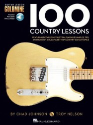 100 Country Lessons - Guitar Lesson Goldmine Series (noty, tabulatury na kytaru) (+audio)