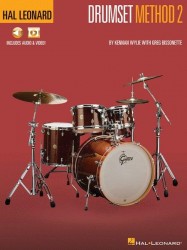 Hal Leonard Drumset Method Book 2 (noty na bicí) (+audio)