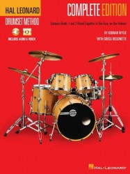 Hal Leonard Drumset Method - Complete Edition Books 1 & 2 (noty na bicí) (+audio)