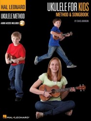 Chad Johnson: Ukulele For Kids Method & Songbook (noty, akordy na ukulele) (+audio)
