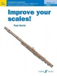 Paul Harris: Improve your scales! Flute Grades 1-3 (noty na příčnou flétnu)