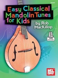 Easy Classical Mandolin Tunes For Kids (noty, tabulatury na mandolínu)(+audio)