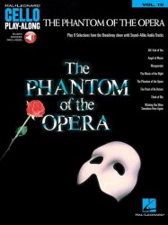 Cello Play-Along Vol. 10: The Phantom of the Opera (noty na violoncello)(+audio)