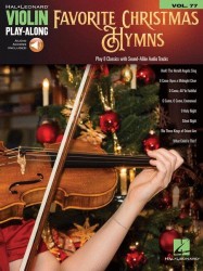 Violin Play-Along 77: Favorite Christmas Hymns (noty na housle) (+audio)