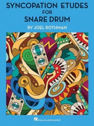 Joel Rothman: Syncopation Etudes For Snare Drum (noty na bicí)