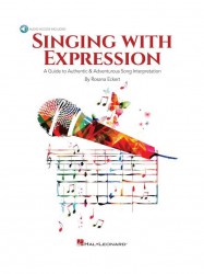 Rosana Eckert: Singing With Expression (noty na zpěv) (+audio)