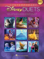 Contemporary Disney Duets - 2nd Edition (noty na čtyřruční klavír)