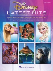 Disney Latest Hits: 15 Recent Disney Favorites (noty na snadný sólo klavír)