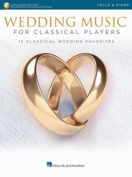 Wedding Music for Classical Players (noty na violoncello, klavír) (+audio)