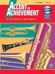 Accent On Achievement, Book 2 (noty na klarinet) (+audio)