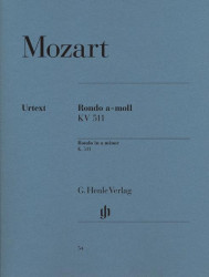 W. A. Mozart: Rondo A Minor K. 511 (noty na klavír)
