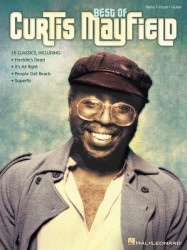 Best of Curtis Mayfield (noty na klavír, zpěv, akordy)