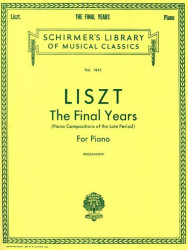 Franz Liszt: Final Years (noty na klavír)