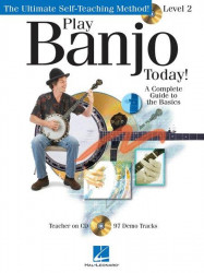 Play Banjo Today! Level 2 (tabulatury na banjo) (+audio)