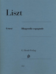 Franz Liszt: Rhapsodie espagnole (noty na klavír)