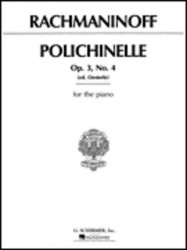 Rachmaninov: Polichinelle Op. 3, No. 4 (noty na klavír)