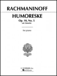 Rachmaninov: Humoreske Op.10 No.5 (noty na klavír)