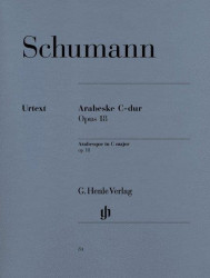 Robert Schumann: Arabesque In C Op.18 (noty na klavír)