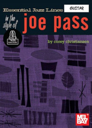 Essential Jazz Lines - Joe Pass (noty, tabulatury na kytaru) (+audio)