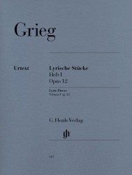 Edvard Grieg: Lyric Pieces 1, Op.12 (noty na klavír)