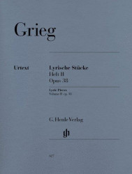Edvard Grieg: Lyric Pieces 2, Op.38 (noty na klavír)