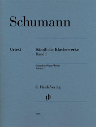 Robert Schumann: Complete Piano Works 1 (noty na klavír)