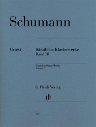 Robert Schumann: Complete Piano Works 3 (noty na klavír)