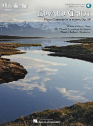 Piano Play-Along: Edvard Grieg - Piano Concerto in A Minor, Op. 16 (noty na klavír) (+audio)