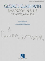 George Gershwin: Rhapsody in Blue (noty na čtyřruční klavír)