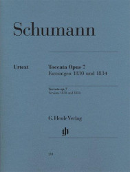Robert Schumann: Toccata Op.7 - Versions 1830 And 1834 (noty na klavír)