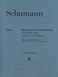 Robert Schumann: Piano Sonata In F Minor Pp. 14 (noty na klavír)