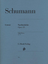 Robert Schumann: Night Pieces op. 23 (noty na klavír)