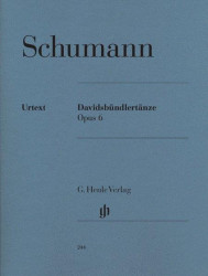 Robert Schumann: Davidsbündlertänze Op.6 (noty na klavír)