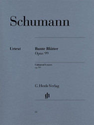 Robert Schumann: Bunte Blätter Op. 99 (noty na klavír)