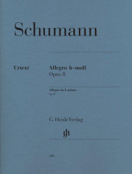 Robert Schumann: Allegro In B Minor Op.8 (noty na klavír)
