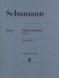 Robert Schumann: Abegg Variations Op.1 (noty na klavír)