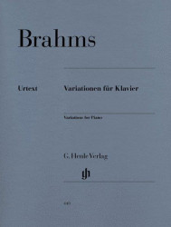 Johannes Brahms: Variations for Piano (noty na klavír)