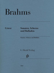 Johannes Brahms: Sonatas, Scherzo and Ballads - Revised Edition (noty na klavír)
