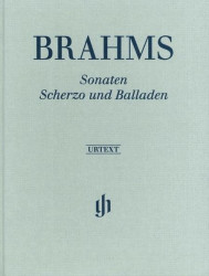 Johannes Brahms: Sonatas, Scherzo and Ballads (hardcover) (noty na klavír)