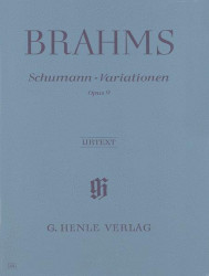 Johannes Brahms: Schumann-Variations Op.9 (noty na klavír)