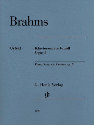 Johannes Brahms: Piano Sonata In F Minor Op 5 Piano (noty na klavír)