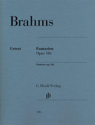 Johannes Brahms: Fantasies Op. 116 (noty na klavír)