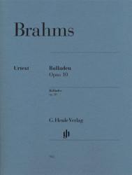 Johannes Brahms: Ballades Op.10 (noty na klavír)