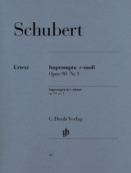 Franz Schubert: Impromptu c minor op. 90,1 D 899 (noty na klavír)
