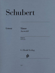 Franz Schubert: Dances - Selection (noty na klavír)