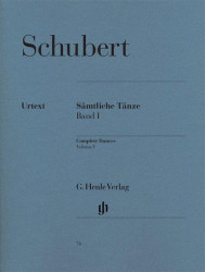 Franz Schubert: Complete Dances Volume I (noty na klavír)
