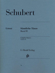 Franz Schubert: Complete Dances - Volume II (noty na klavír)