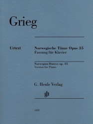 Edvard Grieg: Norwegian Dances op. 35 (noty na klavír)