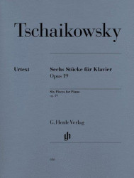Čajkovskij: 6 Stucke Fur Klavier Op. 19 (noty na klavír)