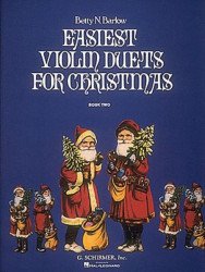 Easiest Christmas Duets - Book 2 (noty na housle, klavír)